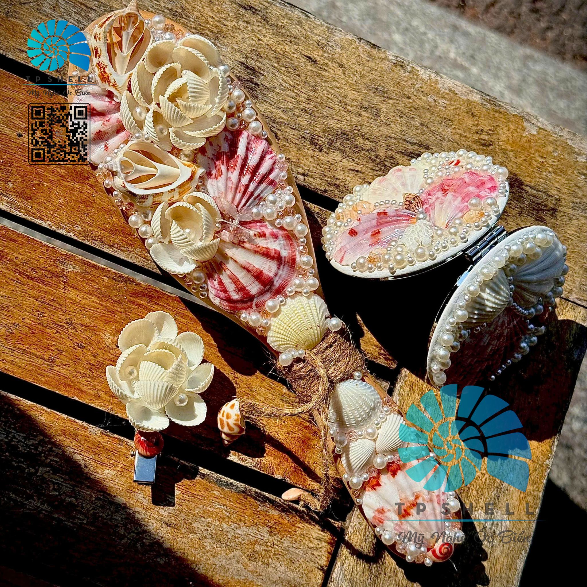 luoc vo oc bien handmade 22cm.